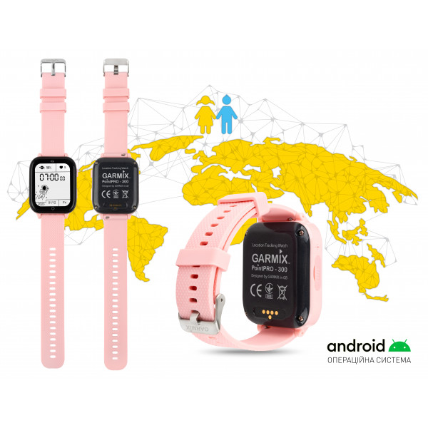 Фото - Уцінка - Дитячий годинник GARMIX PointPRO-300 4G PINK