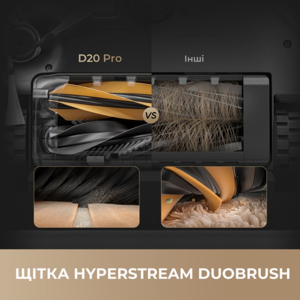 Фото - Робот-пилосос миючий Dreame D20 PRO (RLD43SA)