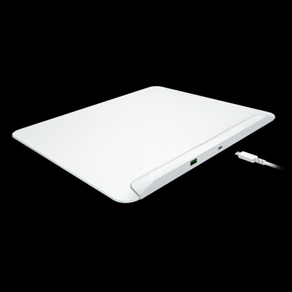 Фото - Килимок для миші ігровий Razer Firefly V2 Pro White (RZ02-04920200-R3M1)