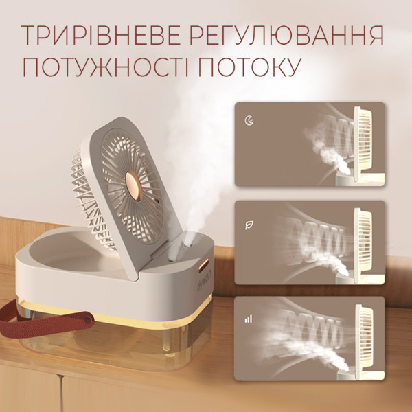 Фото - Вентилятор настільний Dyxon MEGAFAN 2002 White (DXNFNMGFN2002W)