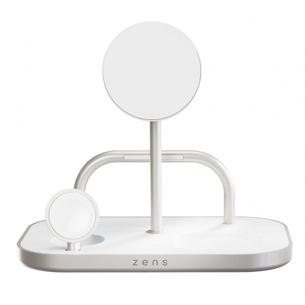 Фото - Бездротовий зарядний пристрій Zens 4-in-1 Wireless Charger White (ZEDC29W/00)