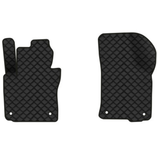 Фото - Килимки з екошкіри в салон авто передні EVAtech для Octavia A5 (MT, 4 clips) Skoda 2004-2013 2 покоління Combi EU (SK12153A2AV4BBB)