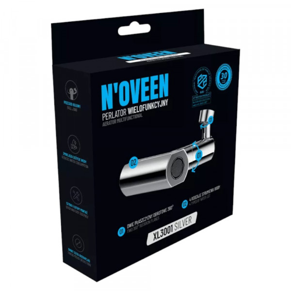 Фото - Аератор для крана Noveen XL3001 Silver