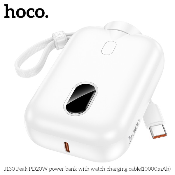 Фото - Батарея мобільна HOCO PD20W HC-J130-White (6942007631266)