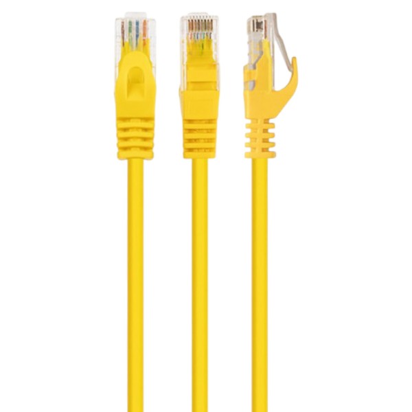Фото - Кабель патч-корд Kingda Cat.5e 7m Yellow (PAUT3700-CU-YL)