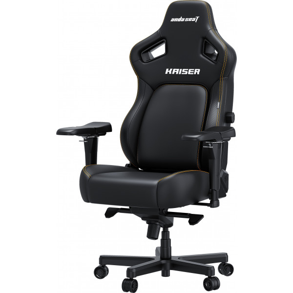 Фото - Крісло для геймерів Anda Seat Kaiser 4 Size L Black Premium PVC (AD12YDDC-L-20-B-PV/C)
