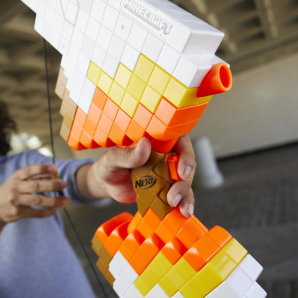 Фото - Бластер багатозарядний Hasbro NERF Сабревинг серії "Майнкрафт" (F4733)