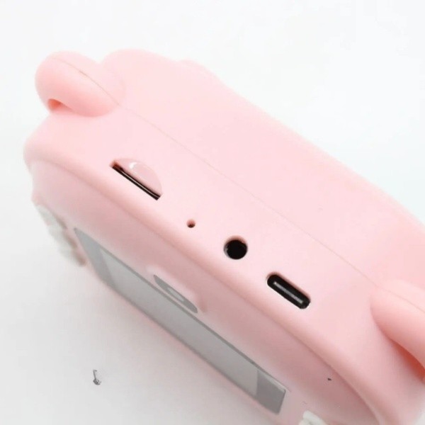 Фото - Фотокамера миттєвого друку Bambi Frog pink Pink (6948679457685)