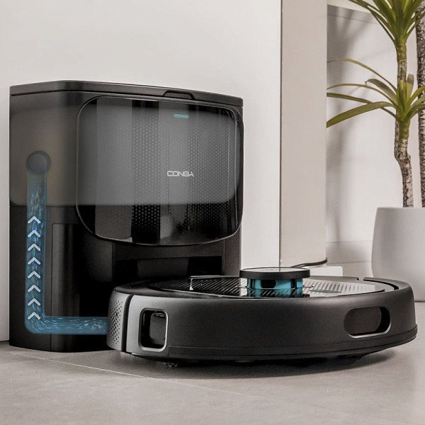Фото - Робот-пылесос моющий Cecotec Conga 9590 Spin Revolution Ultra Power Home (A01_EU01_100146)