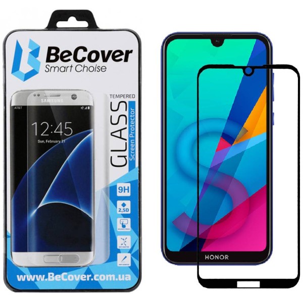 Фото - Захисне скло для смартфону BeCover Honor 8S/8S Prime Black (704075)