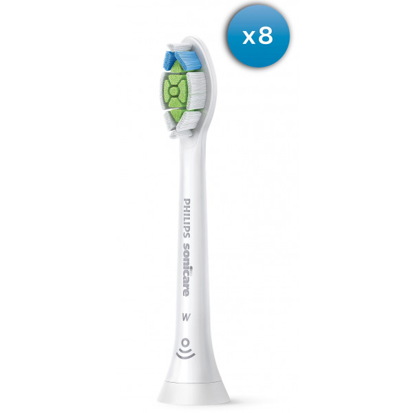 Фото - Насадка для зубной щетки Philips Sonicare HX6068/12 W2 Optimal White, 8 шт (белые)