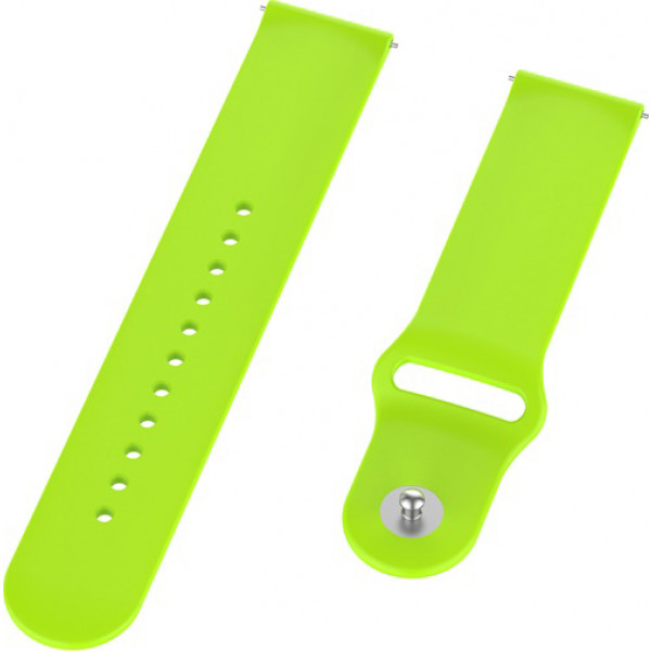 Фото - Ремінець для смарт-годинника BeCover for Samsung Galaxy Watch 42mm/Watch Active/Active 2 40/44mm/Watch 3 41mm/Gear S2 Classic/Gear Sport Lime (70618