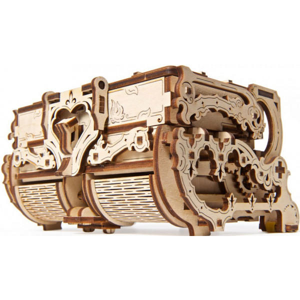 Фото - 3D пазли Ugears Антикварна скринька (70089)