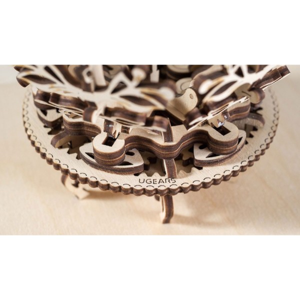 Фото - 3D пазлы Ugears Механический цветок (70019)