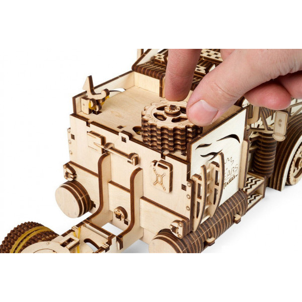 Фото - 3D пазлы Ugears Тягач VM-03 (70056)