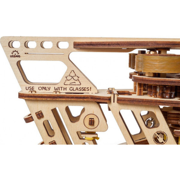 Фото - 3D пазлы Ugears Запуск самолетов (70075)