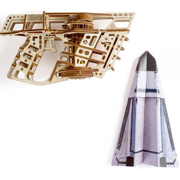 Фото - 3D пазлы Ugears Запуск самолетов (70075)