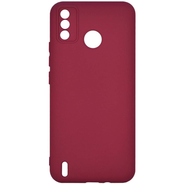 Фото - Чохол для смартфону Zarmans Soft Touch for Tecno Spark 6Go Burgundy (000002395)