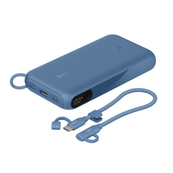 Фото - Батарея мобильная Belkin 20000мАh 20Вт with Display (BPB028HQBL) Blue