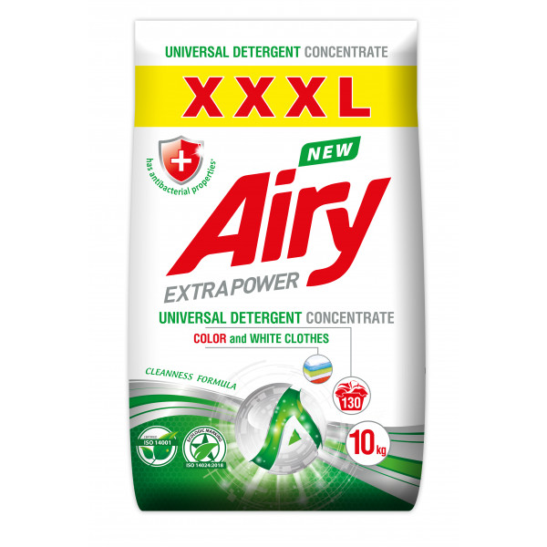 Фото - Уценка - Стиральный порошок Airy AL80570 Универсальный 10 кг, 130 циклов