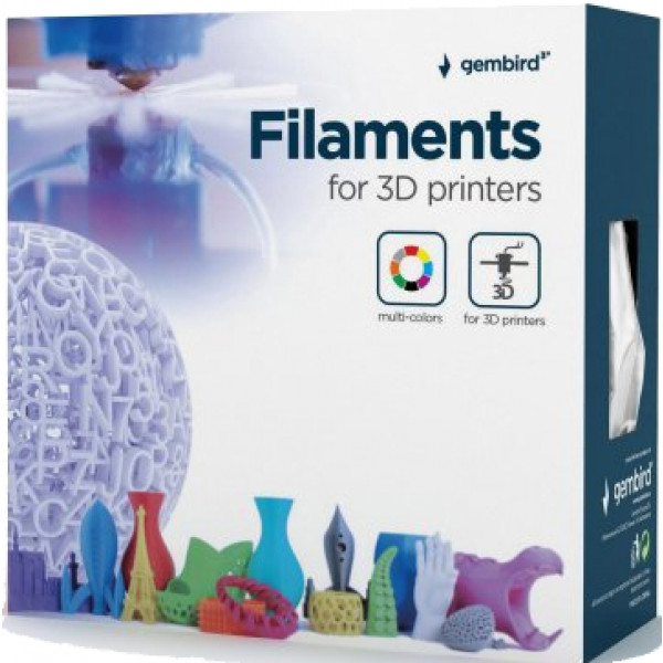 Фото - Нитка для PLA-картриджа Gembird 3DP-PLA1.75-01-NAT
