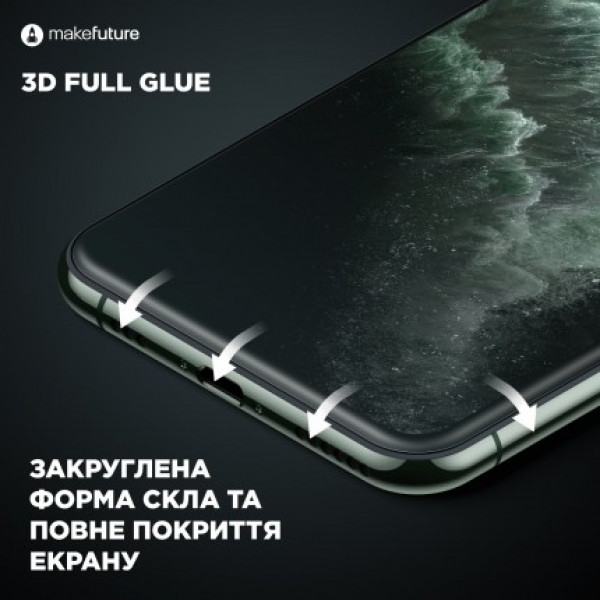 Фото - Захисне скло для смартфона MAKE 3D Apple iPhone SE 2022 (MGD-AISE22)