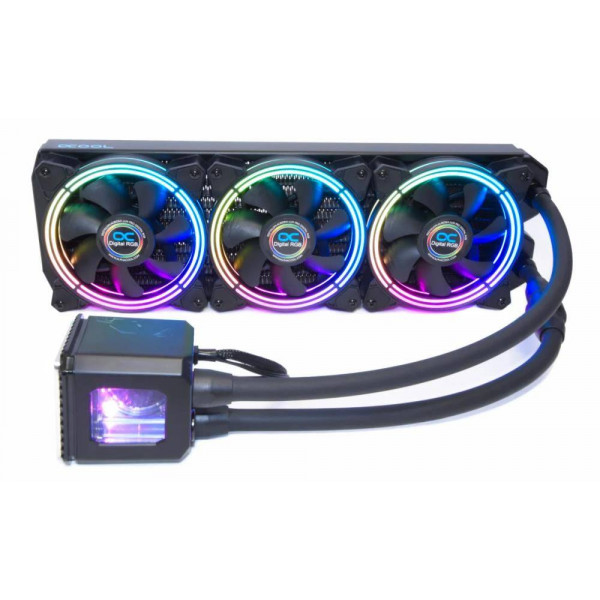 Фото - Водяна система охолодження ALPHACOOL AURORA 360 DIGITAL RGB (11730)