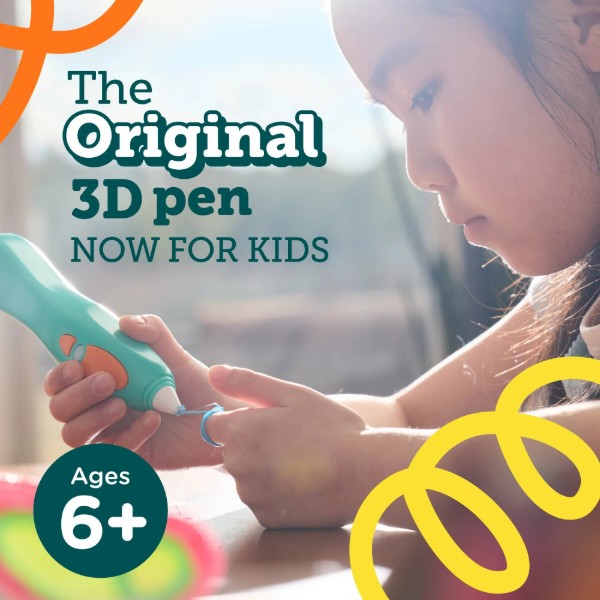 Фото - 3D-ручка 3Doodler Start Plus КРЕАТИВ ПЛЮС 72 стержня (SPLUS EFG)