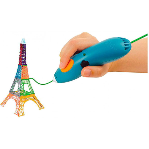 Фото - 3D-ручка 3Doodler Start  МЕГАКРЕАТИВ (192 стрижня, 8 шаблонів)