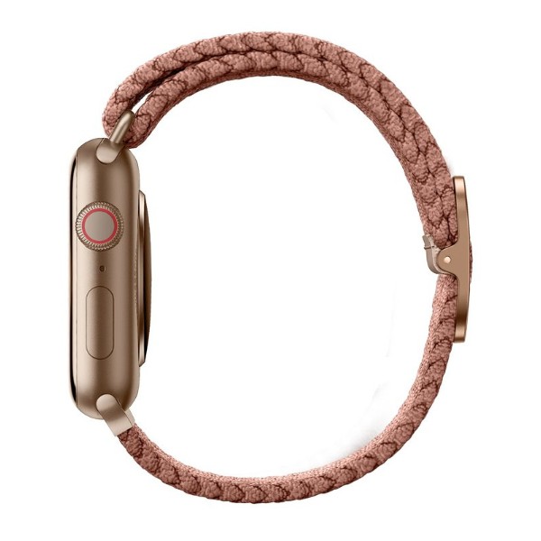 Фото - Ремінець для смарт-годинника Uniq Aspen Braided Apple Watch Strap 40/38mm Grapefruit Pink