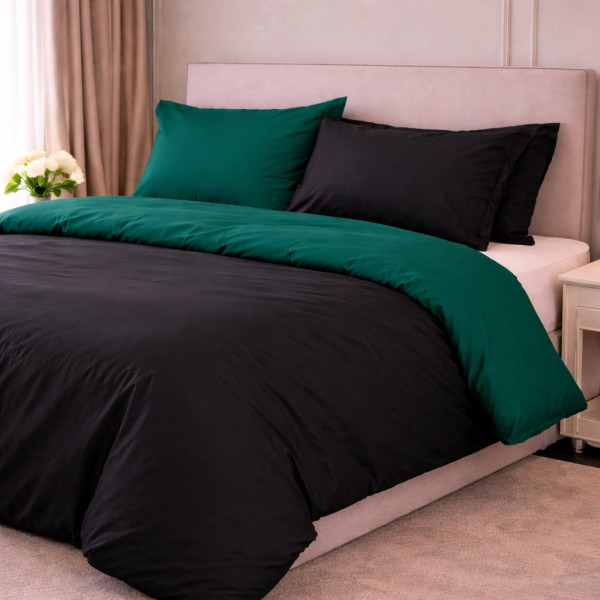 Фото - Комплект постельного белья MirSon Poplin Line 091 + 099 Ferdinand 220 x 240 см (2200006287827)
