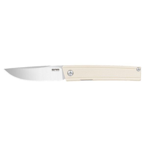 Фото - Нож туристический SRM Gent 401LC-GT White