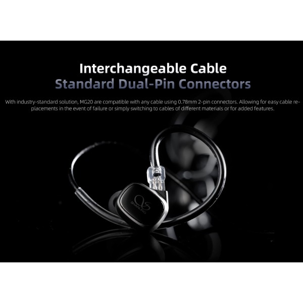 Фото - Наушники вкладыши проводные Shanling MG20 Titanium