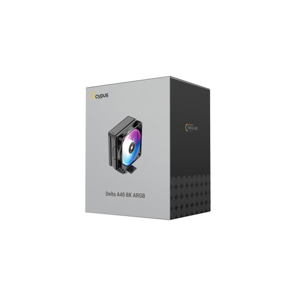 Фото - Водяна система охолодження OCYPUS DELTA A40 BK ARGB (DELTA-A40-BK1NAWN00X-GL)