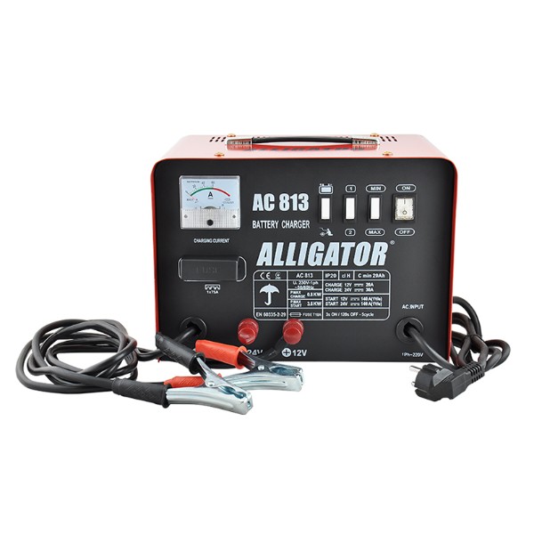 Фото - Пускозарядное устройство ALLIGATOR 140А/45А, 12/24V (AC813)