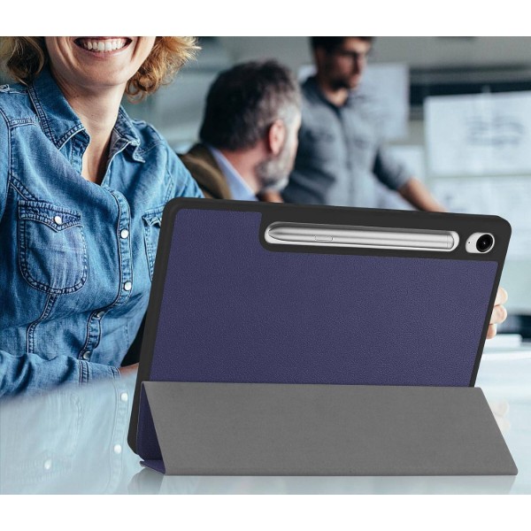 Фото - Чохол для планшета BeCover Flexible TPU Mate for Samsung Galaxy Tab S9 (SM-X710/SM-X716)/S9 FE (SM-X510/SM-X516B) 11.0" Deep Blue (712528)