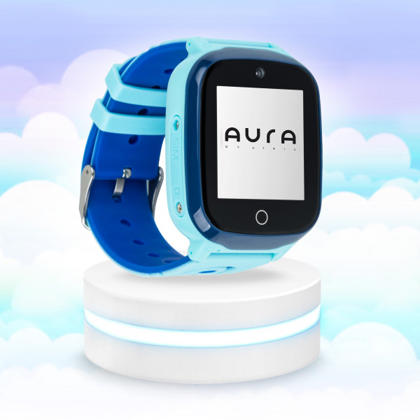 Фото - Дитячий годинник Aura A200 Tracker/WIFI Blue (AUR-A200-BL)