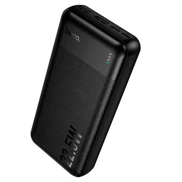 Фото - Батарея мобільна HOCO J159A Essence 22.5W + PD20W з LED-індикацією заряду 20000 mAh Black (715660)