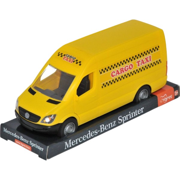 Фото - Колекційна спецтехніка Tigres Mercedes-Benz Sprinter пасажирський Жовтий (39716)