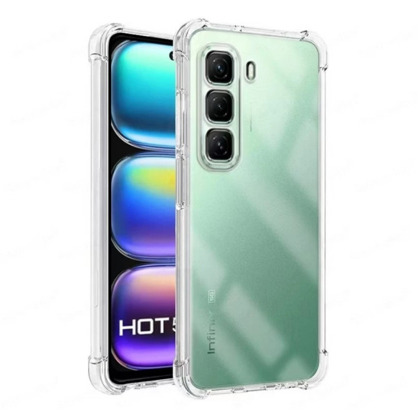 Фото - Чохол для смартфону BeCover Anti-Shock for Infinix Hot 50 Pro Plus 4G (X6880) Clear (713498)