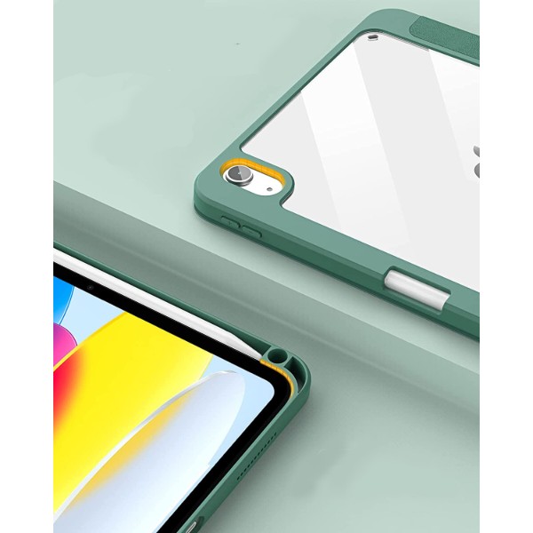Фото - Чехол для планшета Becover Removable Case с креплением Apple Pencil for Apple iPad 10.9" (2022/2024)/iPad (А16) 2025 11" Dark Green (708763)