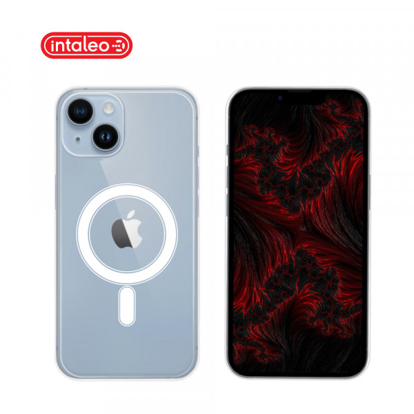 Фото - Чохол для смартфону Intaleo Clear for Apple iPhone 14 з MagSafe (1283126578243)