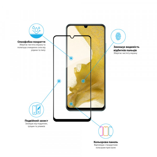 Фото - Захисне скло для смартфону Global Full Glue for RealMe C51 (1283126583124)