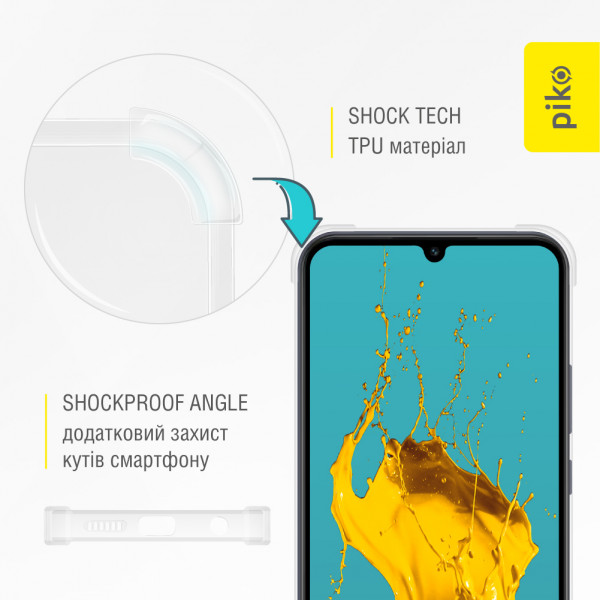 Фото - Чохол для смартфону Piko Shockproof for Samsung Galaxy M34 (1283126587719)