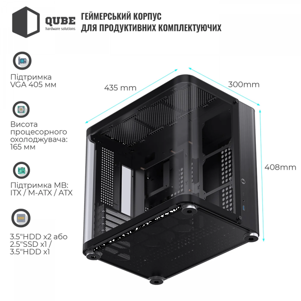 Фото - Корпус Jonsbo TK-2 Black