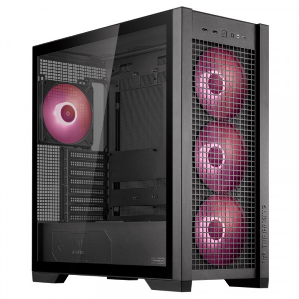 Фото - Корпус Asus TUF Gaming GT302 ARGB Black без БП (90DC00I0-B19000)