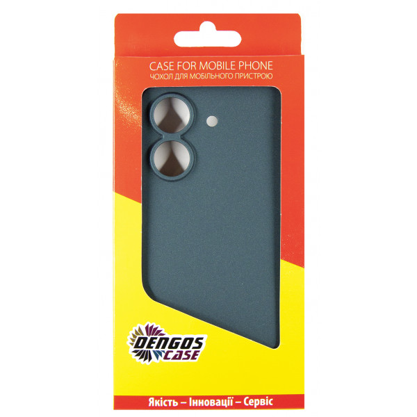 Фото - Чохол для смартфону DENGOS for Xiaomi Redmi 13C Green (DG-KM-54) +скло