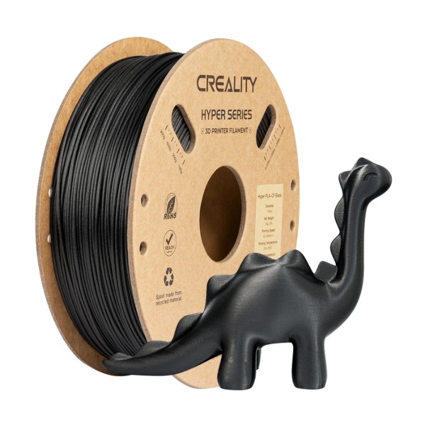 Фото - Нитка для PLA-картриджа Creality -CF Filament 1.75 мм 1 кг Black (3301060015)