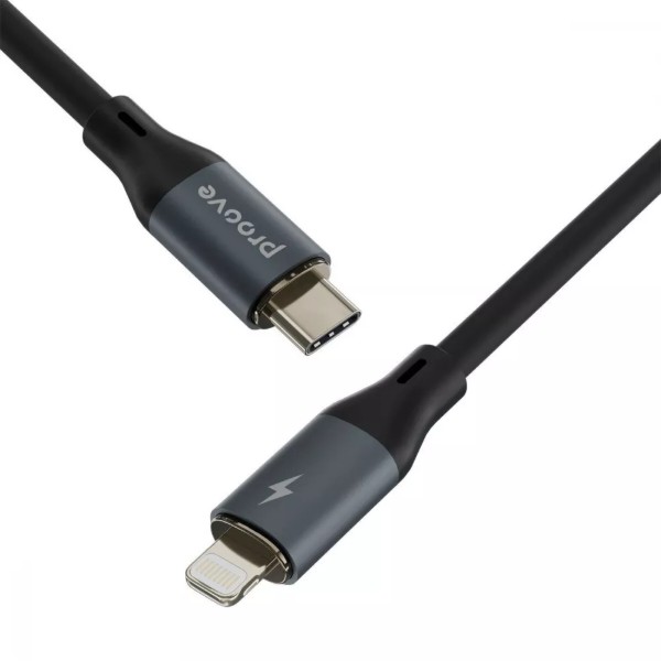 Фото - Кабель Proove PowerFull Type-C to Lightning 30W (1m) Black (488550001)