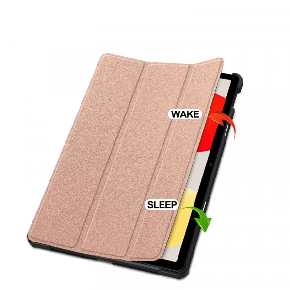 Фото - Чохол для планшету BeCover Smart Case for Samsung Galaxy Tab A9 SM-X115 8.7" Rose Gold (709910)